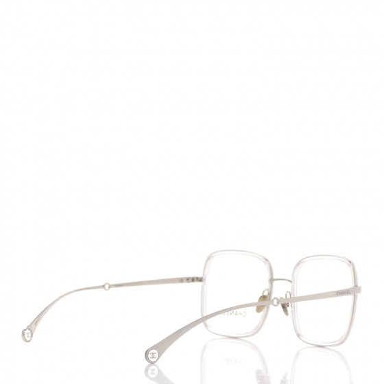 CHANEL&ロクシタン CHANEL Eyewear: Square Blue Light Glasses, titanium