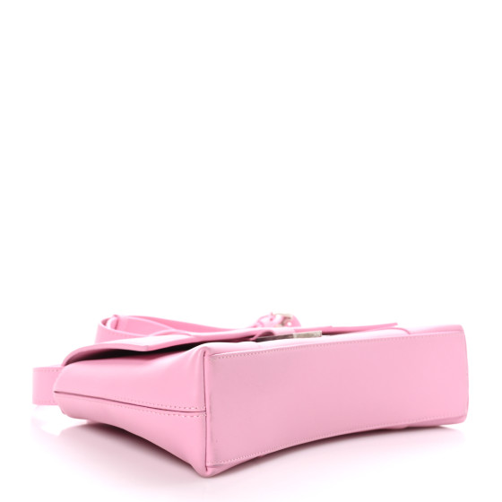 [Balenciaga] GG80101BC◆ Downtown XS-Candy Pink BALENCIAGA Semi Shiny Smooth Calfskin XS Downtown Shoulder