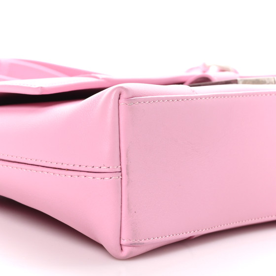 BALENCIAGA Semi Shiny Smooth Calfskin XS Downtown Shoulder