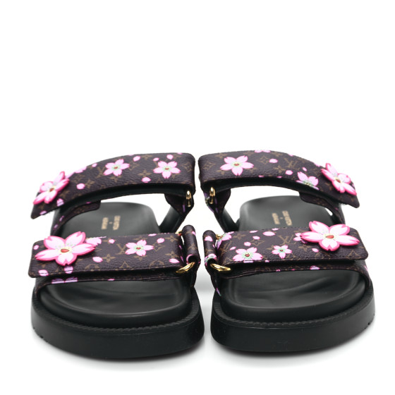 LOUIS VUITTON LV X TM Monogram LV Sunset Flat Comfort Mule