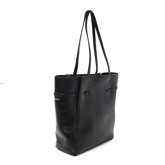 GIVENCHY Calfskin Voyou Medium North South Tote Black