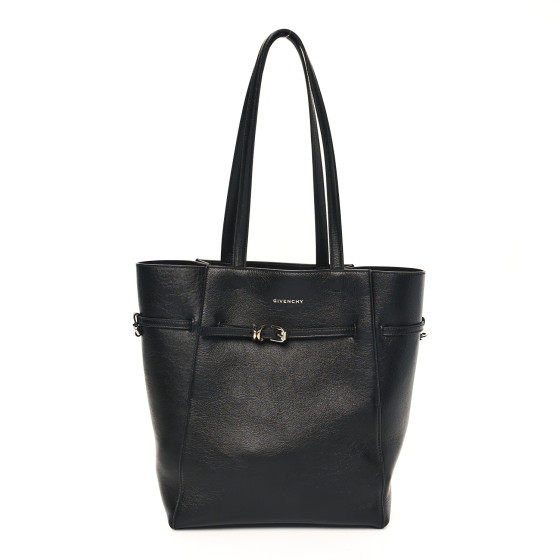GIVENCHY Calfskin Voyou Medium North South Tote Black