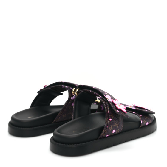 LOUIS VUITTON LV X TM Monogram LV Sunset Flat Comfort Mule