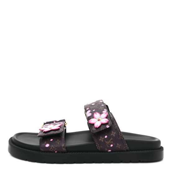 限定コラボ【LOUIS VUITTON × 村上隆】LV Sunset Flat Sandal LV Sunset Flat Comfort Sandal - Women - Shoes | LOUIS VUITTON ®