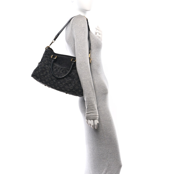 【希少】 LOUIS VUITTON LV Monogram Neo Cabby MM Vintage Amazon.com: Louis Vuitton, Pre-Loved Blue Monogram Denim Neo