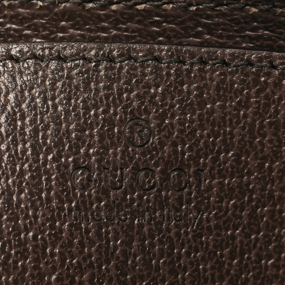 GUCCI GG Supreme Monogram Textured Dollar Calfskin Small