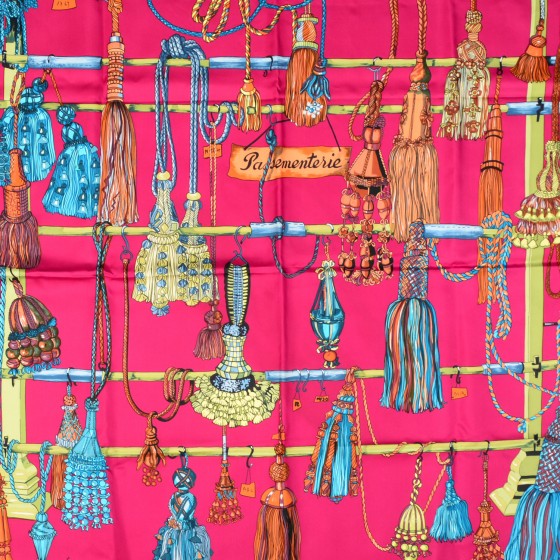 Hermès スカーフ HERMES Silk Passementerie Scarf 90 157883 | FASHIONPHILE