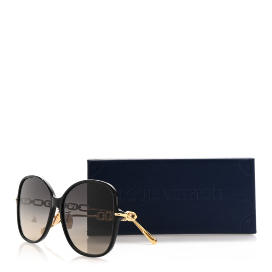 LOUIS VUITTON Acetate Metal My LV Chain Two Square