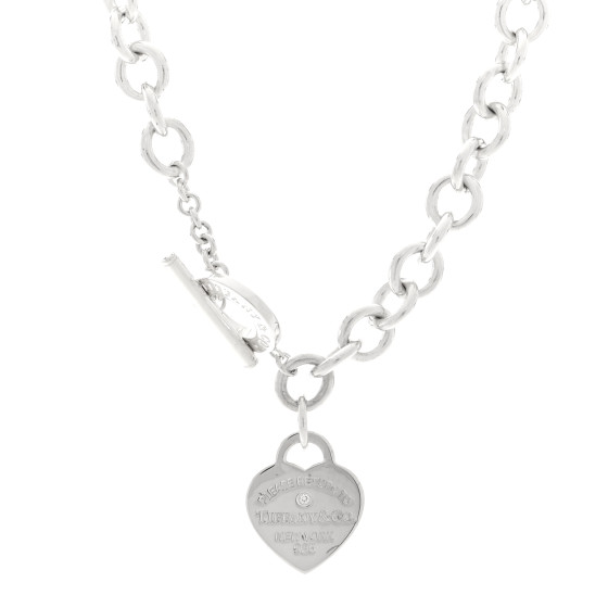 【激レア】Old Tiffany heart necklace VTG Tiffany & Co. Double Heart Pendant Necklace 925 Sterling