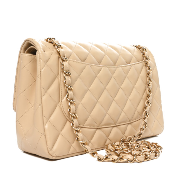 CHANEL ベージュ ジャンパー CHANEL】シャネル『七分袖ツイードジャケット size38
