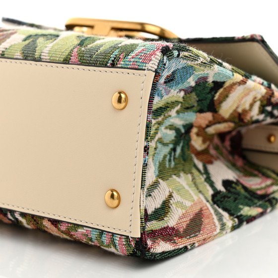 【Valentino】VSling ミニ装飾 ジャカード トートバッグ VSling Small jacquard tote bag in multicoloured - Valentino
