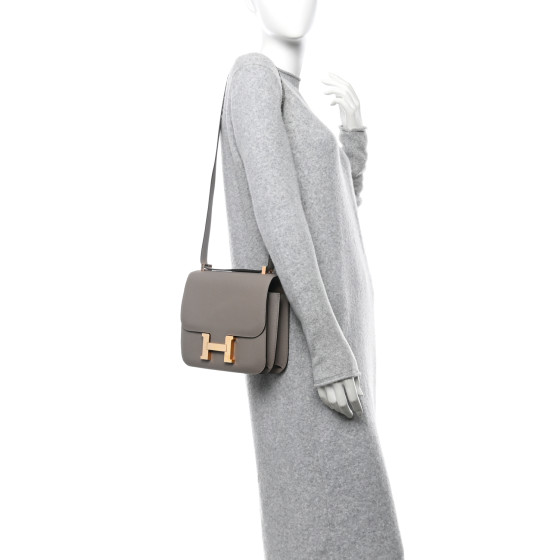 HERMES Epsom Constance 24 Etoupe 1686008 | FASHIONPHILE