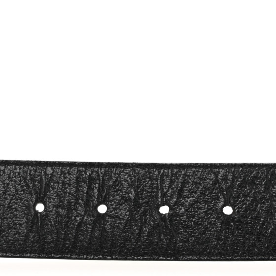 giページ GUCCI Calfskin Double G 40mm Belt 95 38 Black 1702713
