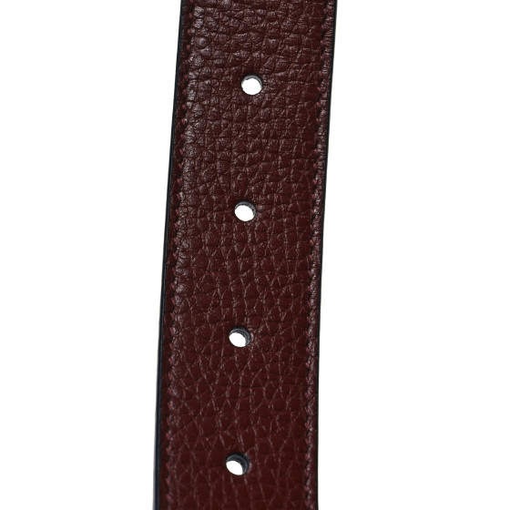 GUCCI Calfskin Double G Reversible 37mm Belt 85 34 Vintage
