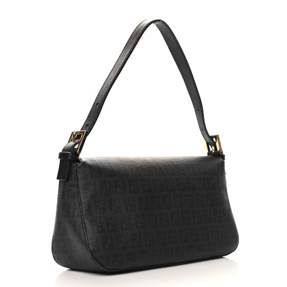 FENDI THE BAGUETTE ブラック Baguette Leather Black | Fendi