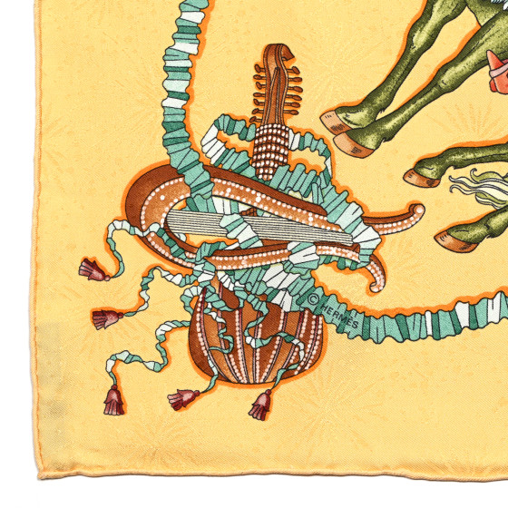 Hermès LES FÊTES DU ROI SOLEIL スカーフ Authentic Vintage HERMES SCARF Les Fetes du Roi Soleil | eBay