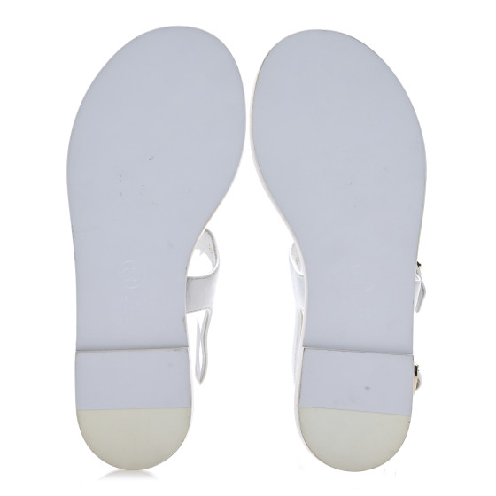 CHANEL ミュール 36 ホワイト Chanel * Mule Sandlas Shoes #36 – AMORE Vintage Tokyo