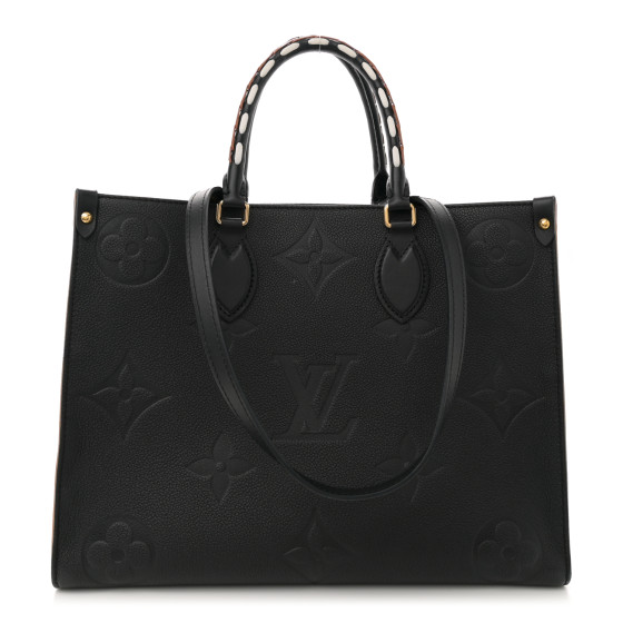 たくさん入る♪【LOUIS VUITTON】Onthego Giant Reverse MM Louis Vuitton Onthego Monogram Giant Reverse MM Brown in