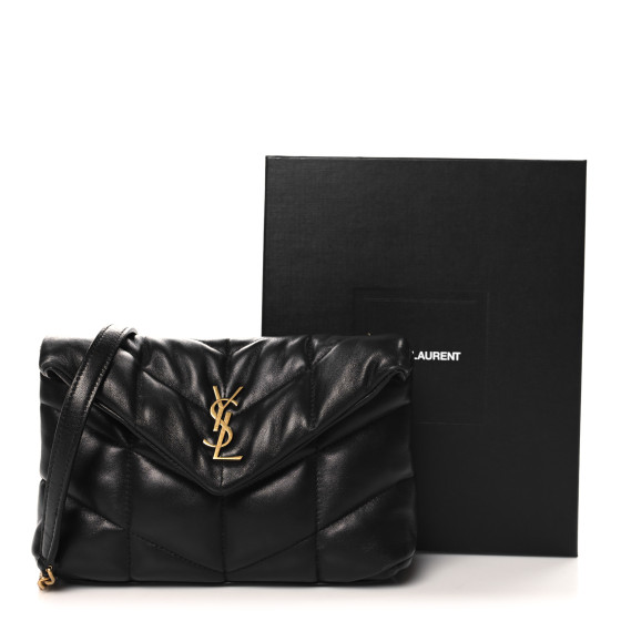 Saint Laurent★モノグラム Quilting LouLou チェーンバッグ SAINT LAURENT Lambskin Quilted Toy Loulou Puffer Monogram