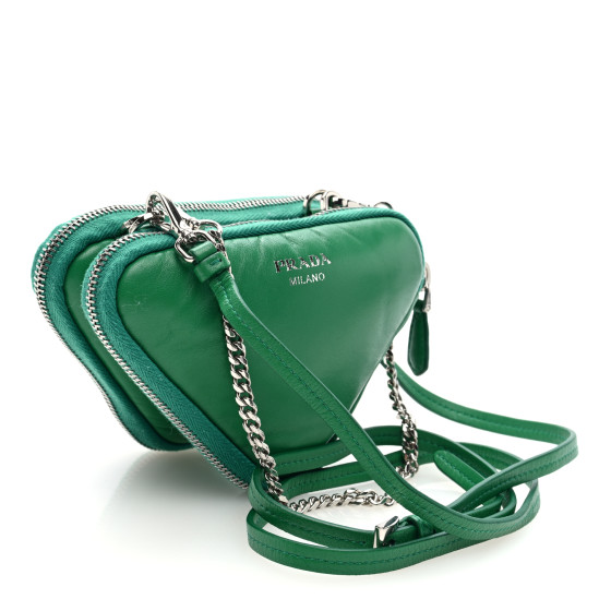 【PRADA】PADDED NAPPA CROSSBODY BAG Prada Nappa Leather Signaux Padded Puffy Black Bag | eBay