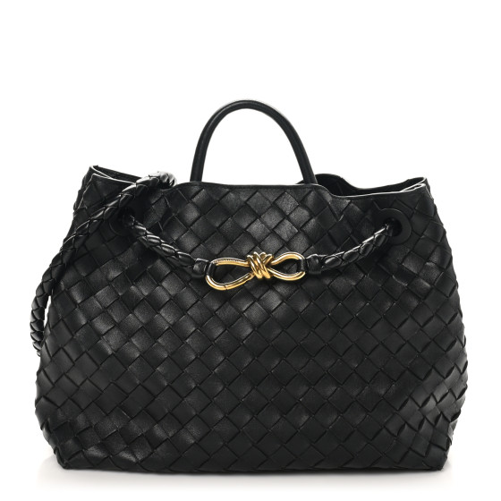 ハンドバッグ Bottega Veneta Andiamo Medium Handbag In Intrecciato Nappa BOTTEGA VENETA Andiamo medium embellished intrecciato
