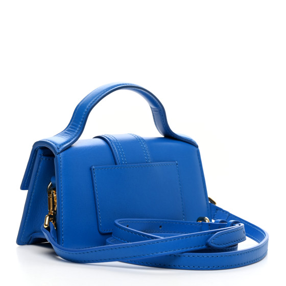 JACQUEMUS Smooth Calfskin Le Bambino Blue 1679305 | FASHIONPHILE