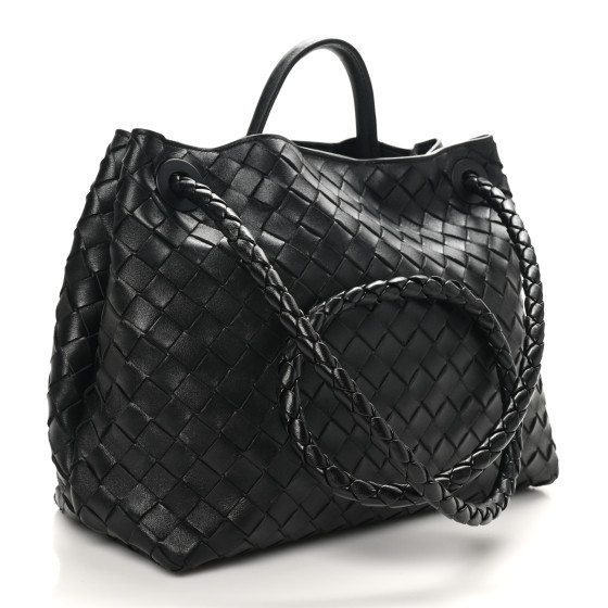 ハンドバッグ Bottega Veneta Andiamo Medium Handbag In Intrecciato Nappa BOTTEGA VENETA Andiamo medium embellished intrecciato