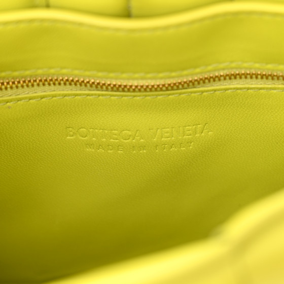 BOTTEGA VENETA Lambskin Maxi Intreccio Padded Chain Cassette