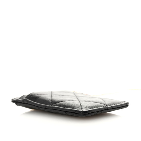 ショルダーバッグ・ポシェット × ヴィンテージ(中古) Chanel CC Diamond Card Holder on Chain Quilted Lambskin Chanel Pink Quilted Lambskin CC Phone Holder With Chain