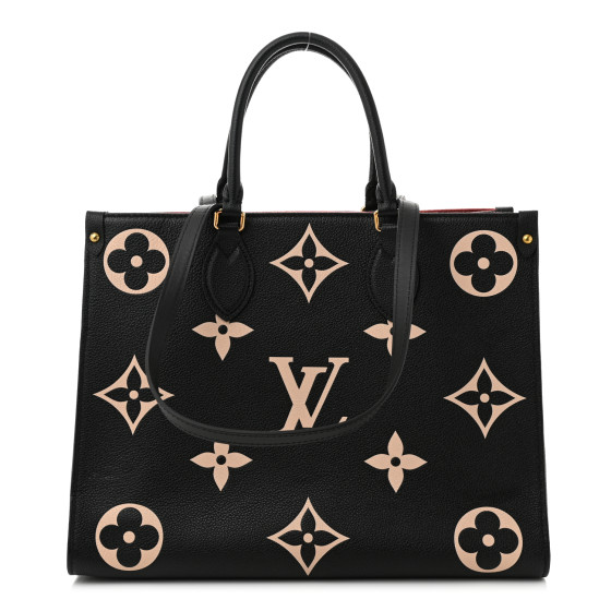 Louis Vuitton ブラック オンザゴーMM オンザゴー MM モノグラム・アンプラント｜ルイ・ヴィトン 公式