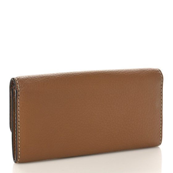 ☆関税込☆クロエ★Chloe★MARCIE FLAP CONTINENTAL WALLET★ Chloé Marcie Long Wallet With Flap In Grained Leather in