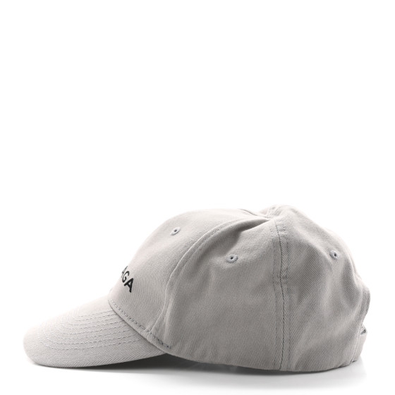 【Balenciaga】ロゴコットン drillベースボールキャップ Balenciaga Logo cotton drill baseball cap