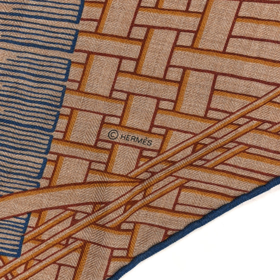 【HERMES】スカーフ Masan & Masan 大判三角 カシミア＆シルク Masan & Masan giant triangle | Hermès Canada