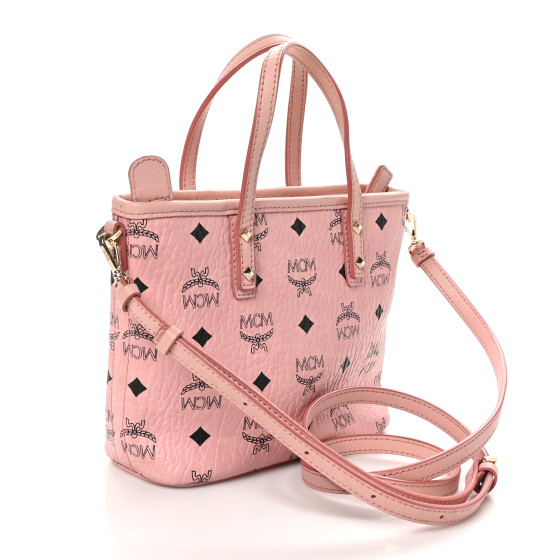 美品‼️ MCM ハンドバッグ　ANYA MINI Mcm mini anya top zip shopper new arrivals