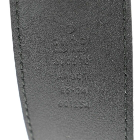D&G ブラック ベルト 85/34 GUCCI Calfskin Double G 40mm Belt 85 34 Black 1632911