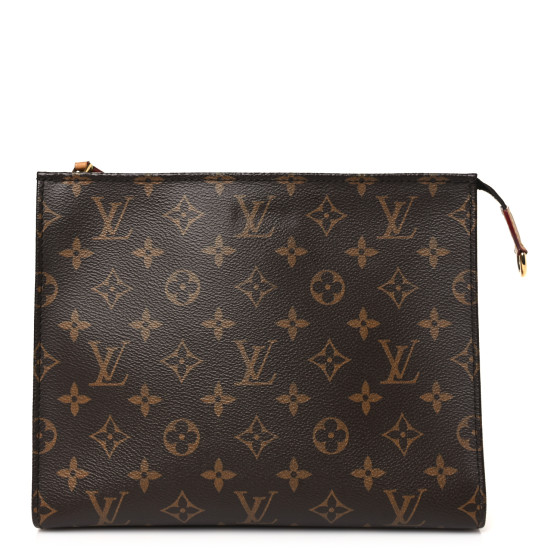 【SALE】LOUIS VUITTON/TOILETRY POUCH ON CHAIN BAG(天然素材) LOUIS VUITTON Monogram Toiletry Pouch On Chain 1633345