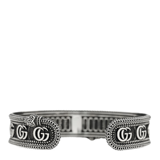 25SS GUCCI GG Marmont interlinking cuff bracelet カフ Gucci Interlocking cuff bracelet in 925 sterling silver