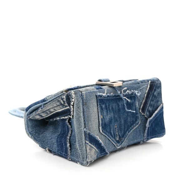 ハンドバッグ BALENCIAGA HOURGLASS SMALL HANDBAG DENIM PATCHWORK 0400018028224?wid=600&hei=800&