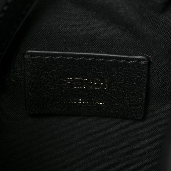 FENDI Straw F is Fendi Logo Crochet Mini Mon Tresor Bucket