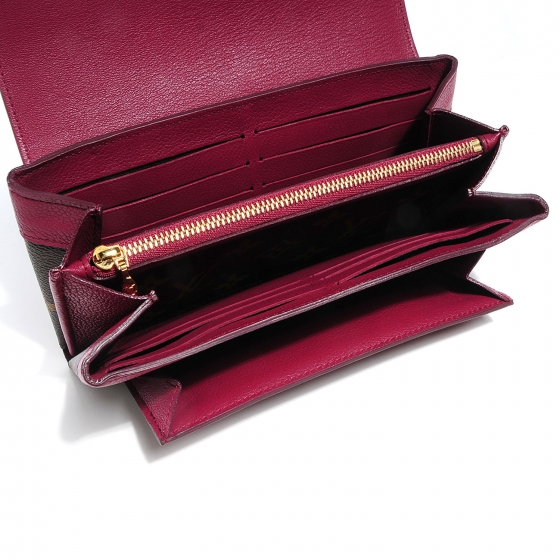 LOUIS VUITTON Monogram Elysee Wallet Aurore 86853 | FASHIONPHILE