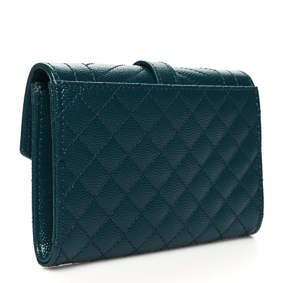 SAINT LAURENT Grain De Poudre Textured Mixed Matelasse