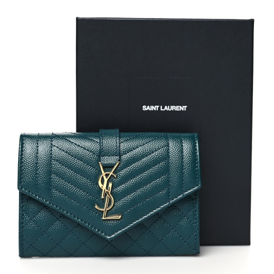 SAINT LAURENT Grain De Poudre Textured Mixed Matelasse