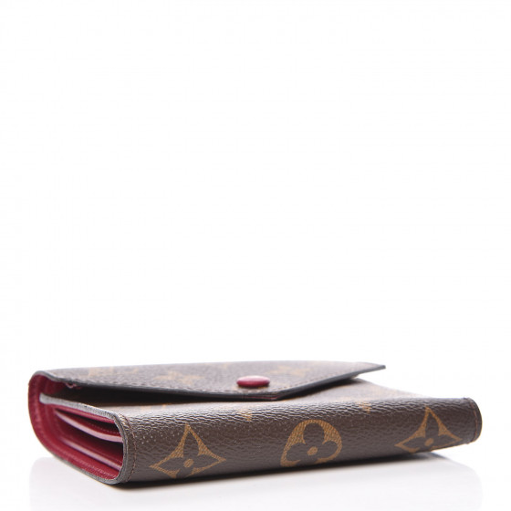 LOUIS VUITTON Monogram Victorine Wallet Fuchsia 407296