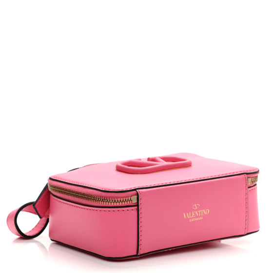 VALENTINO GARAVANI Smooth Calfskin VSling Crossbody Bag Pink