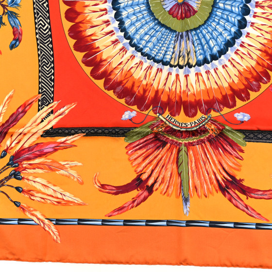 エルメス　スカーフ　BRAZIL エルメス スカーフ カレ90 BRAZIL HERMES ブラジル - メルカリ