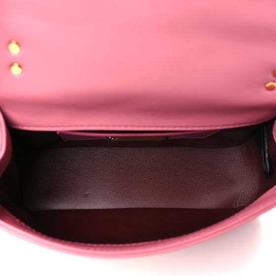 BULGARI Calfskin Matelasse Mini Serpenti Cabochon Crossbody