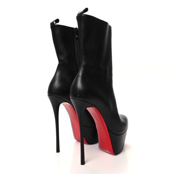 ショートブーツ・ブーティ Dolly Booty Alta 160 leather platform boots Christian Louboutin Dolly Alta 160 Platform Ankle Boots in