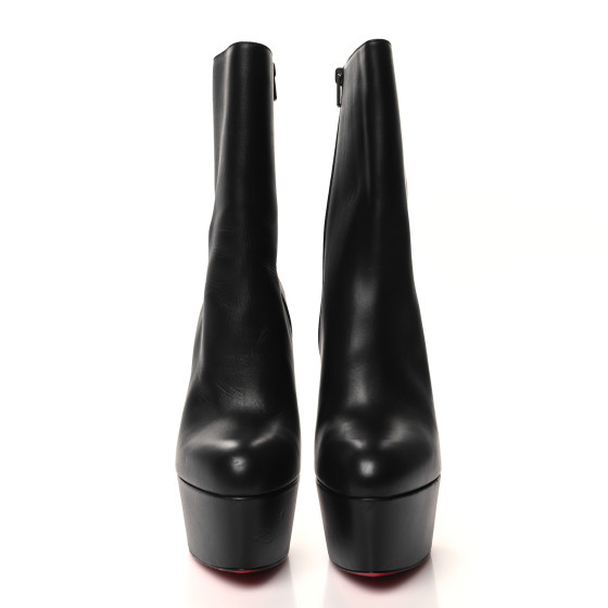 ショートブーツ・ブーティ Dolly Booty Alta 160 leather platform boots Christian Louboutin Dolly Alta 160 Platform Ankle Boots in