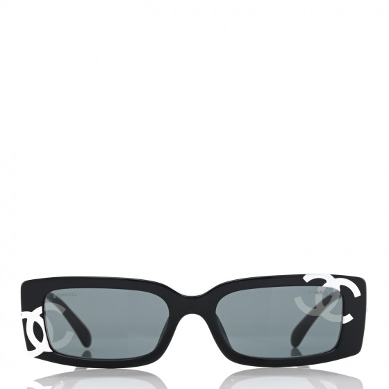 CHANEL Acetate CC Sunglasses 71473A Black 1080391 | FASHIONPHILE
