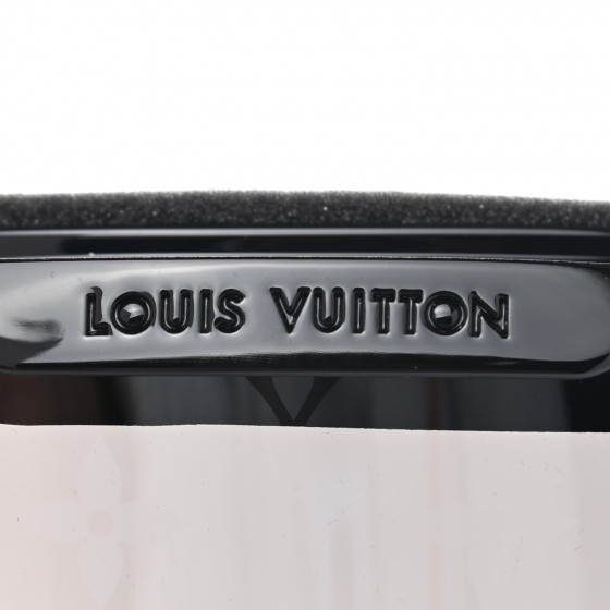 LOUIS VUITTON Acetate LV Snow Mask Black 1080932 | FASHIONPHILE